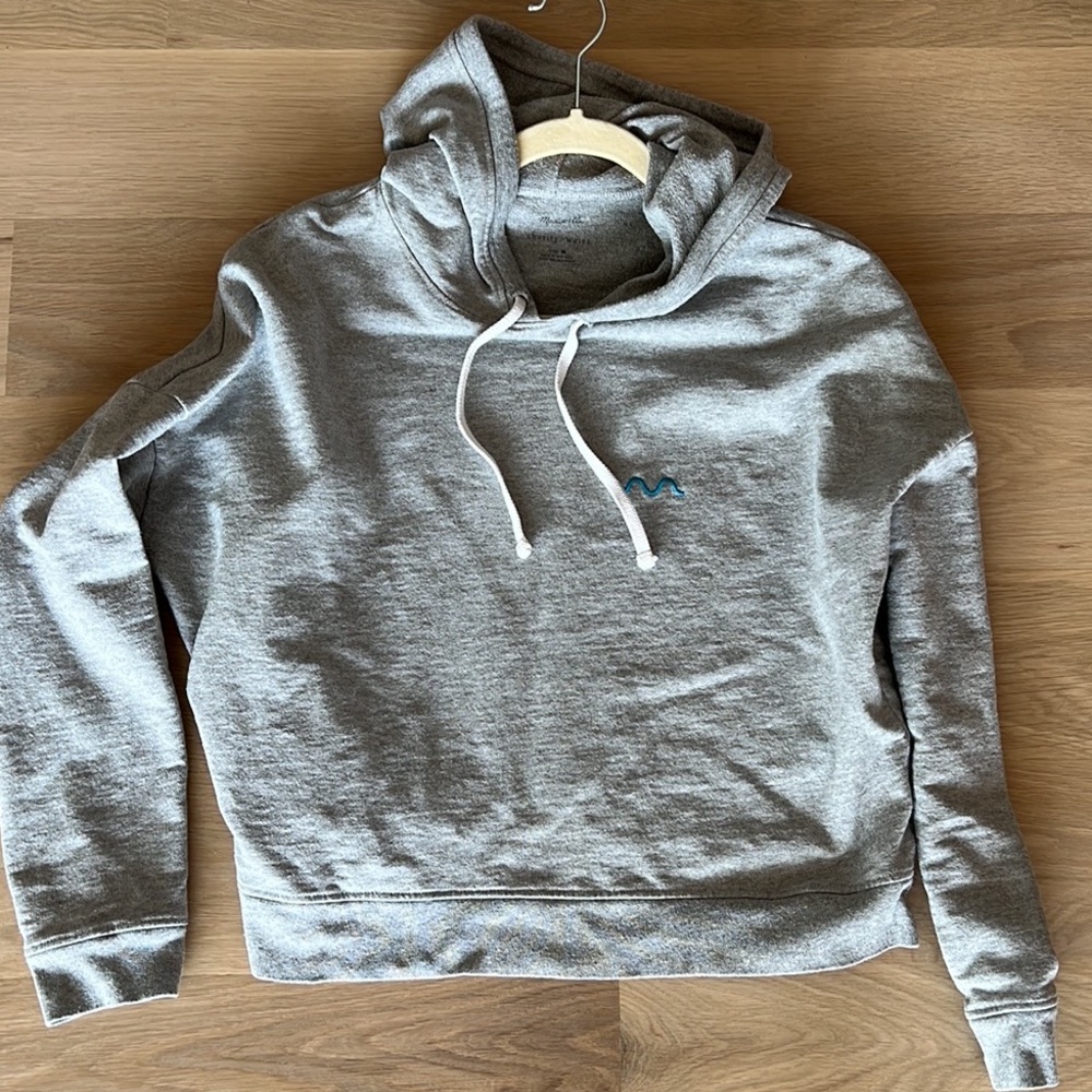 Madewell x charity: water Embroidered Hoodie Sweatshirt